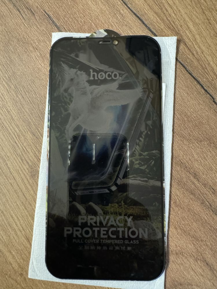 Захисне скло iPhone 12 ProMax з захистом від підглядувань