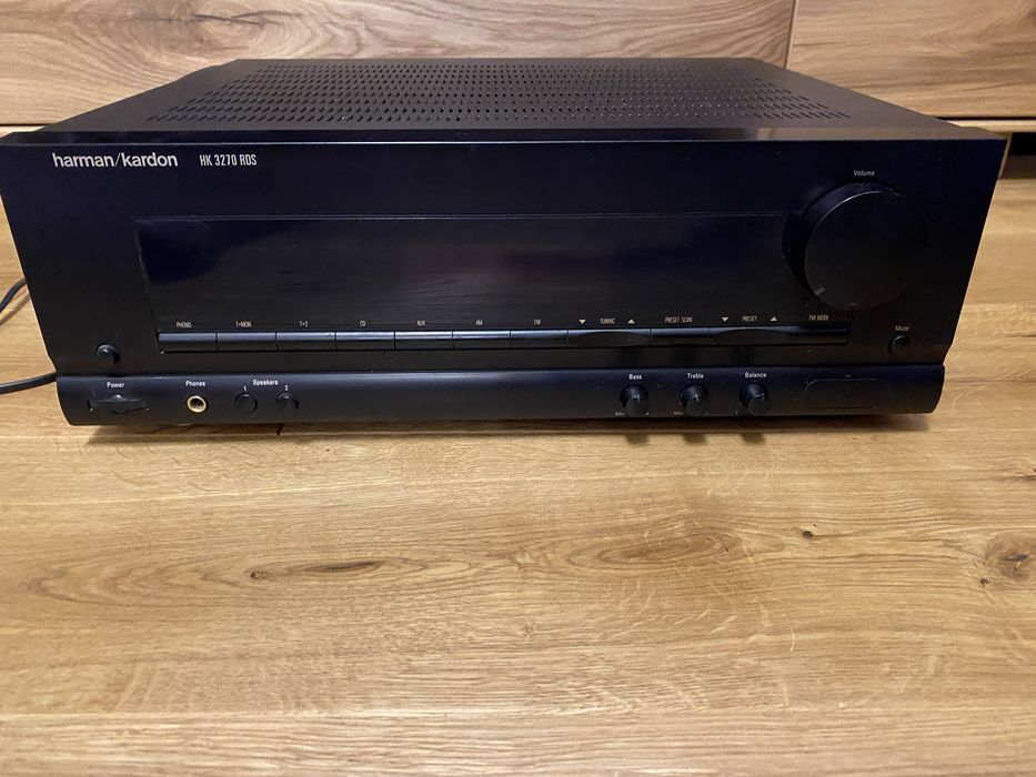 Amplituner stereo Harman Kardon HK3270 RDS z oryginalnym pilotem