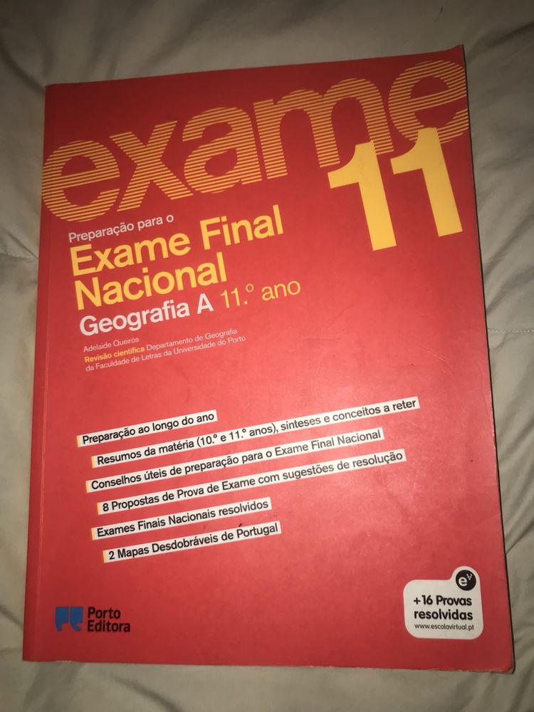 Livro para exames nacionais geografia
