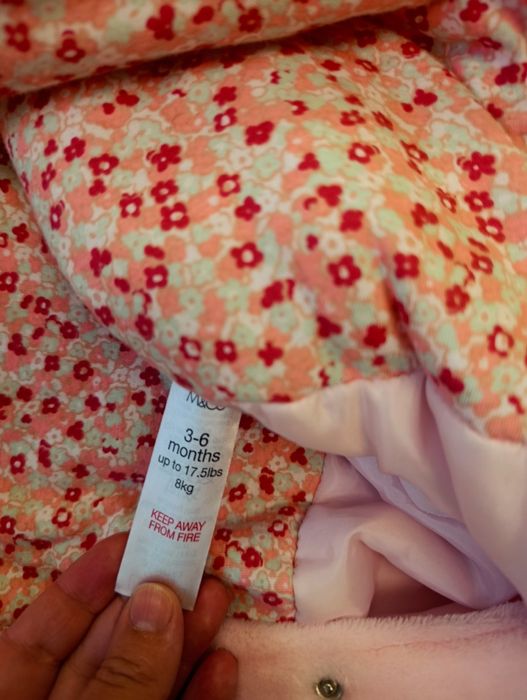 Теплий плюшевий комбинезон на дівчинку