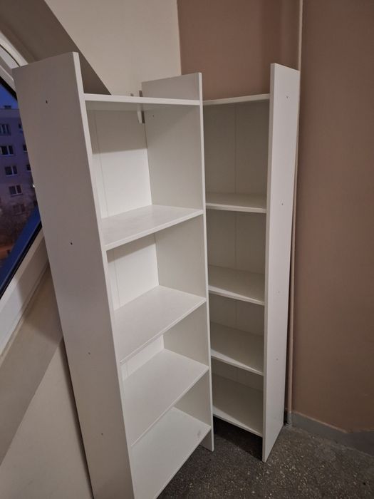 Dwa regały Ikea 50x25x160