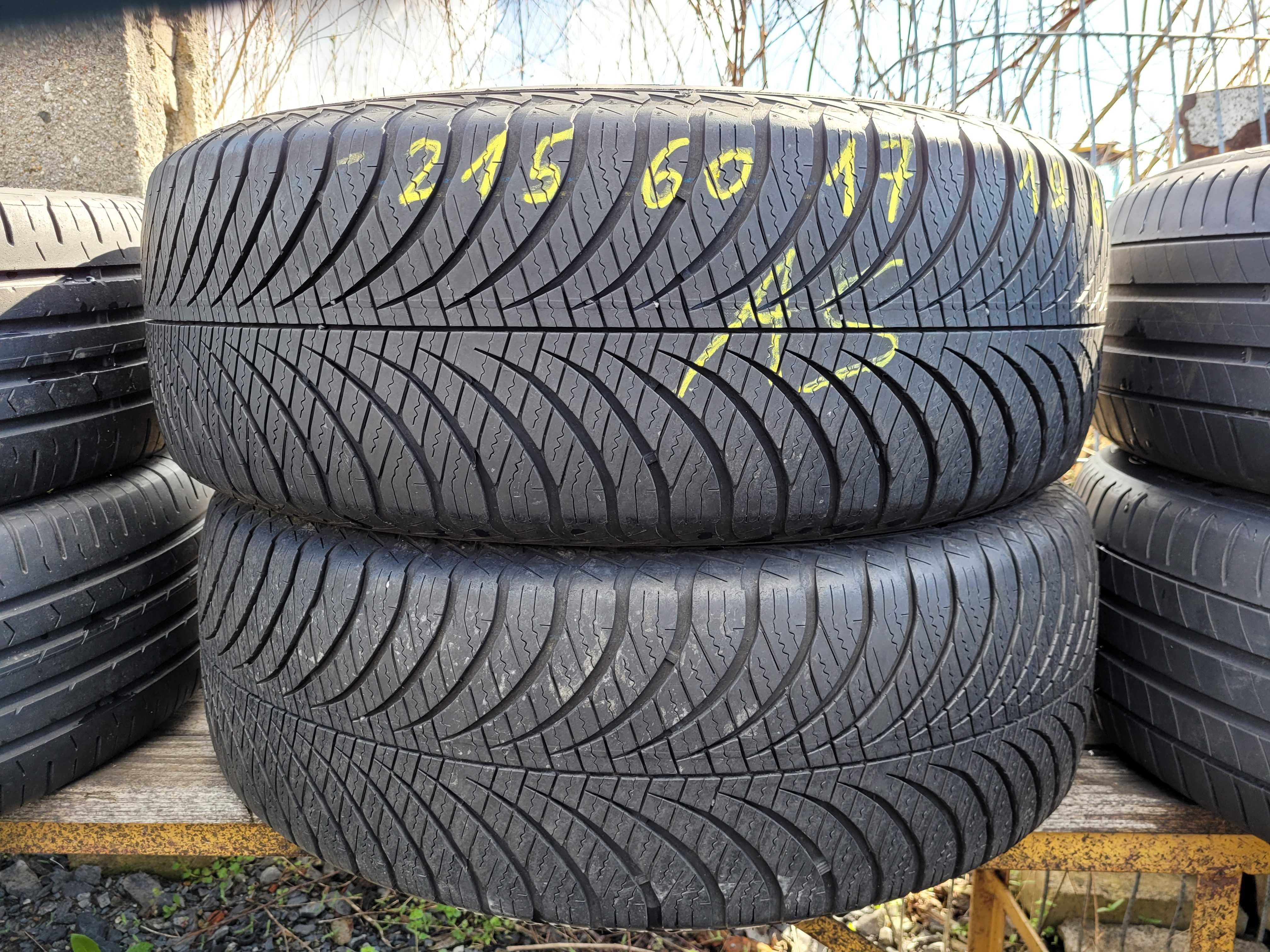 WYSYŁKA 2 Opony Wielosezonowe 215 60 r17 GoodYear Vector4Seasons 2019r