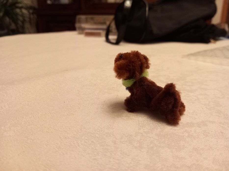 Figurka piesek ręcznie robiony