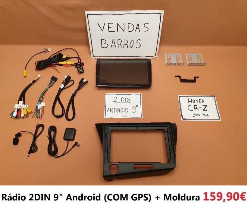 (NOVO) Rádio 2DIN • Honda • INSIGHT • CR-Z • Android CRZ [4+32GB]