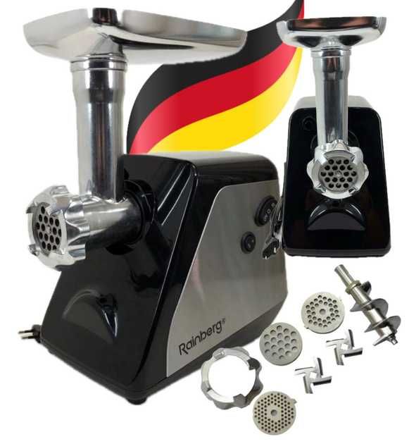 М'ясорубка 4в1 Rainberg RB-676 з соковижималкою+Машинка дляголубцов