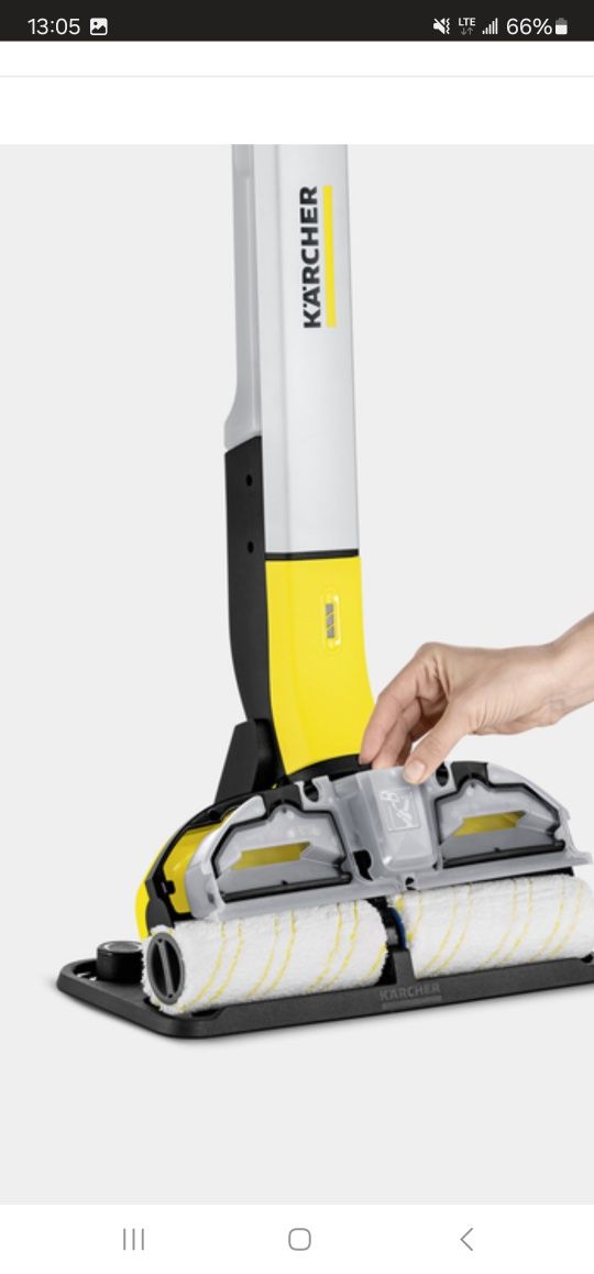 Підлогомийна машина миючий пилосос Karcher FC 3 Cordless 1.055-300.0