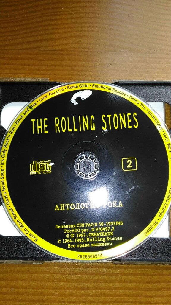 Диск Rolling Stones