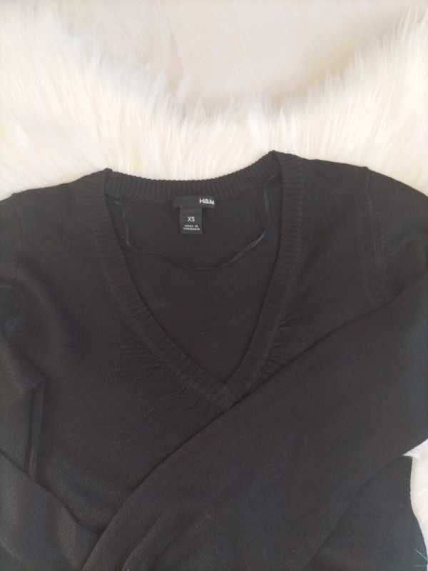 Cieńki sweterek, H&M roz xs