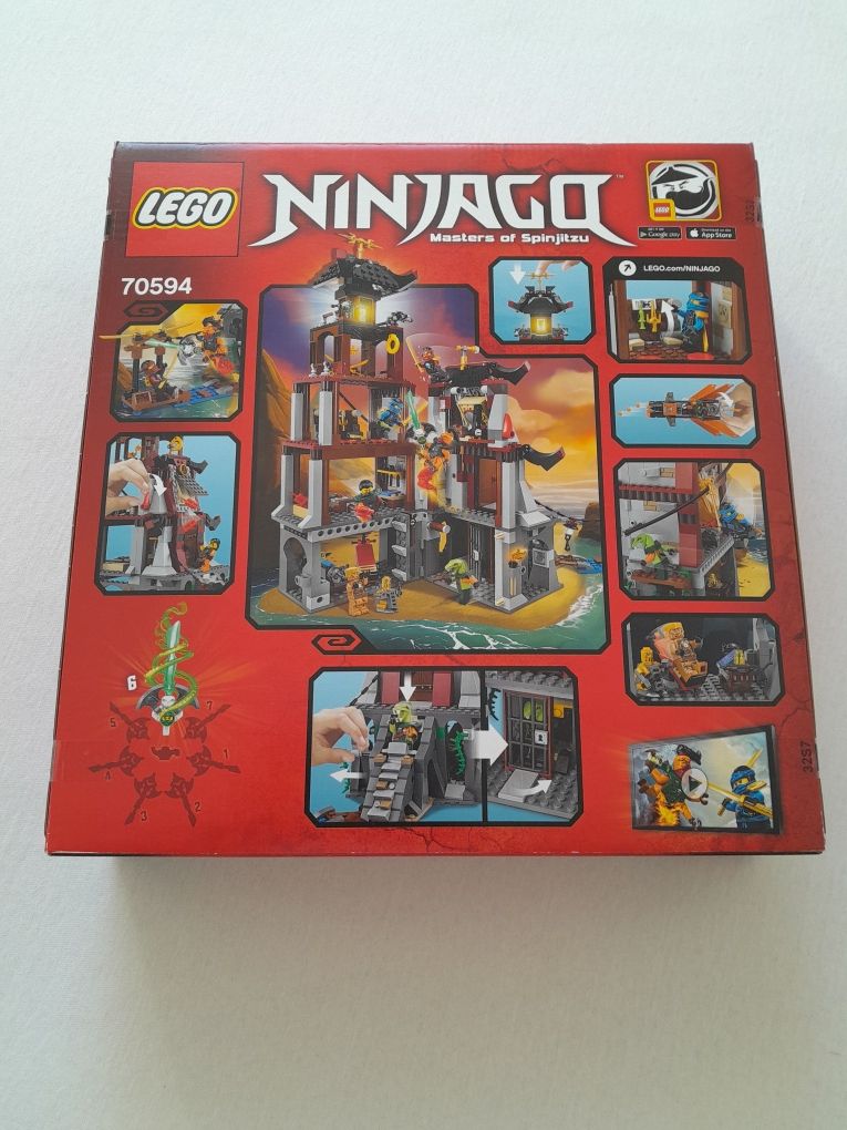Nieotwarte Lego Ninjago 70594 - Bitwa o latarnię
