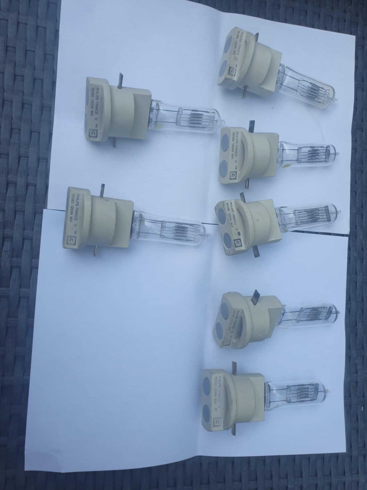7 nowych zarowek PHILIPS 7016G 1200 W 80V obejrzyj zdjecia