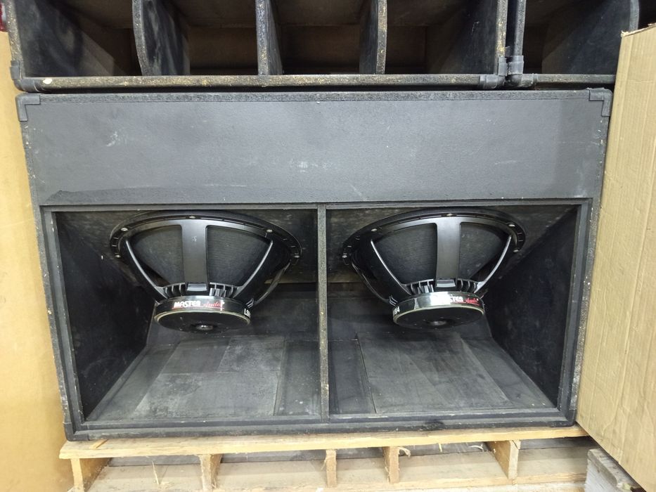 Grave duplo de 18  polegadas com 1600rms