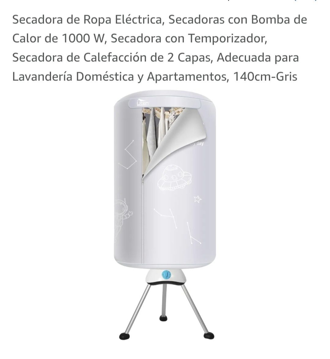 Secador   de roupa eléctrica