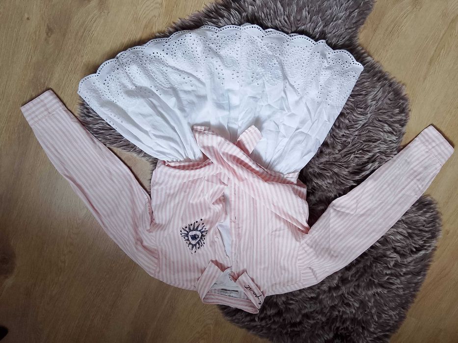 Paka ciuszków na dziewczynkę w rozmiarze 128