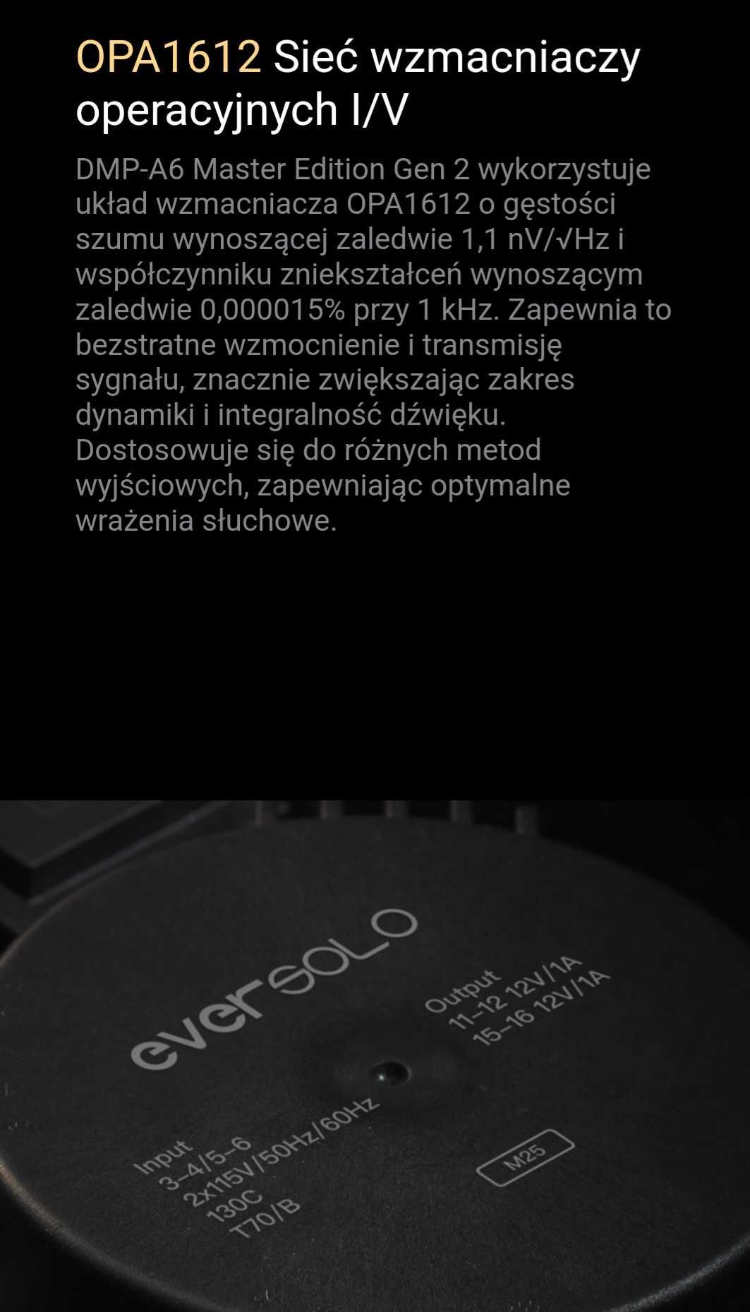 Nowość EverSolo DMP-A6 Master Edition Gen 2 | sklep WROCŁAW