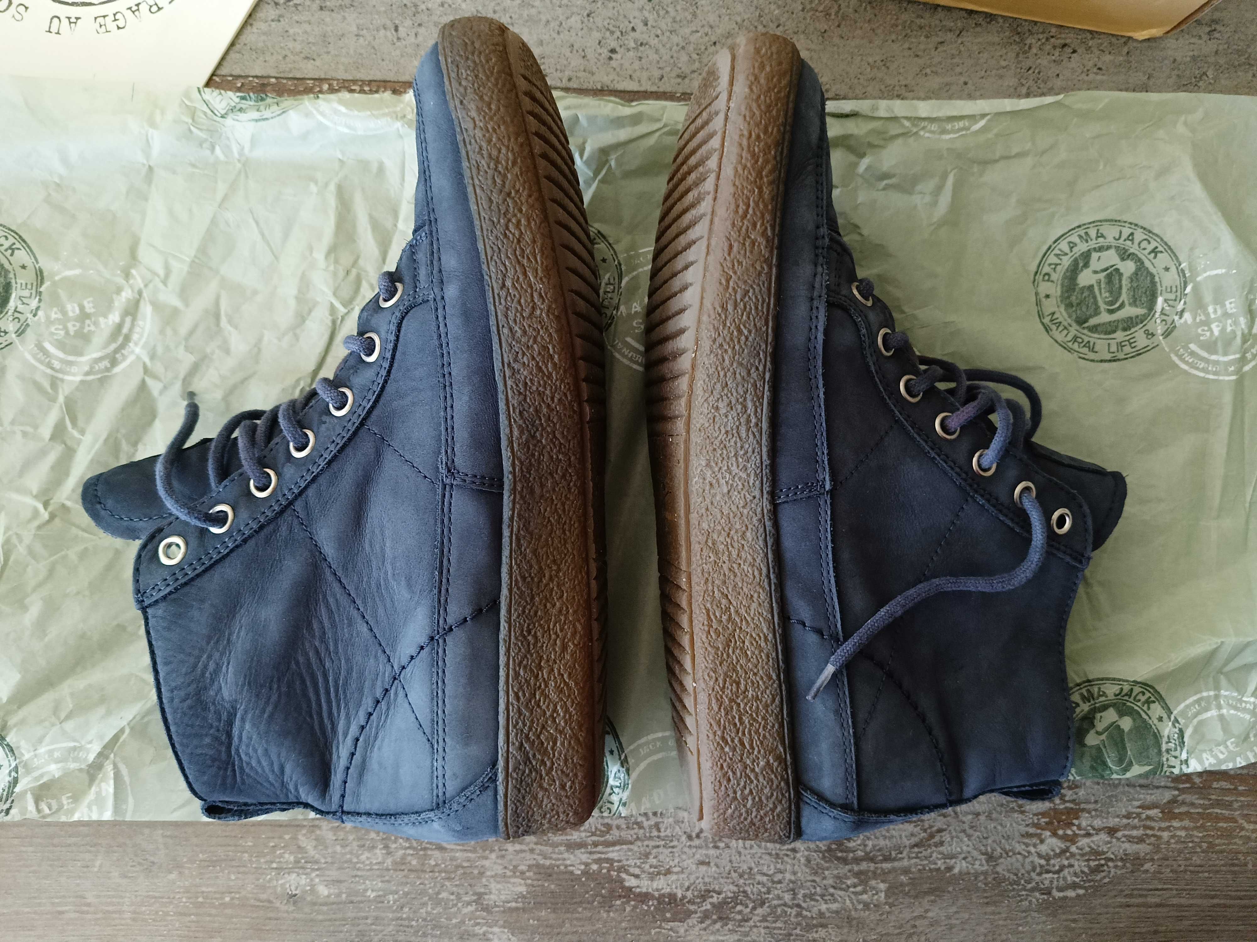 Panama Jack skórzane sneakersy rozmiar 40