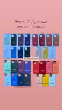 Apple capas Silicone Magsafe iPhone 12/12pro/12pro max/13/13pro/13pro max/14/14plus/14pro/14pro max