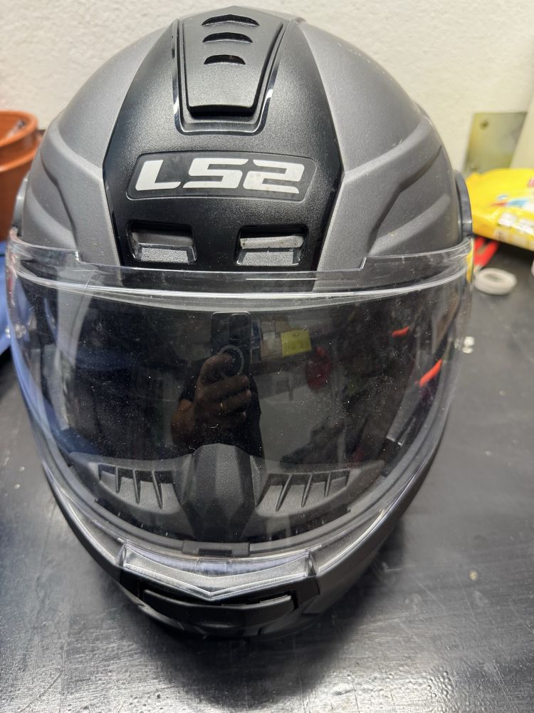 Capacete de mota