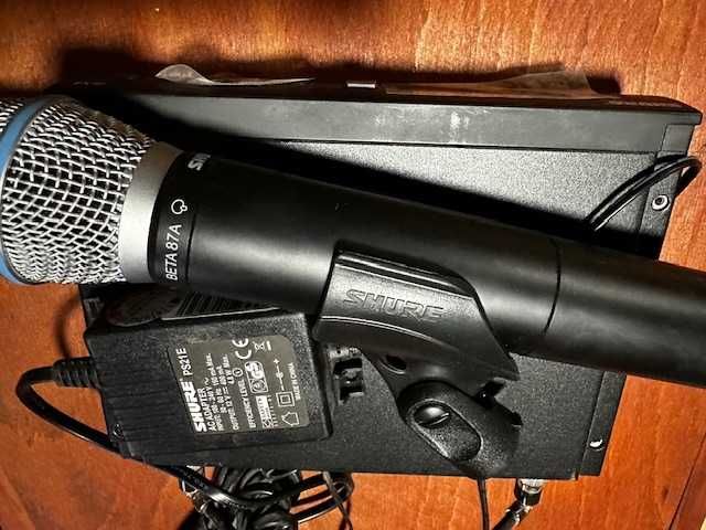 shure beta 87A bezprzewodowy 823-832 MHz