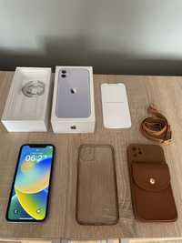 Iphone 11 fioletowy stan idealny 80%