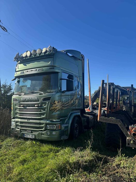 scania r 730 edition do drewna do lasu