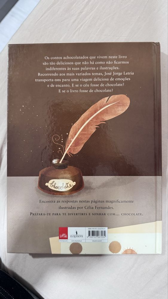 Livro Histórias de Chocolate