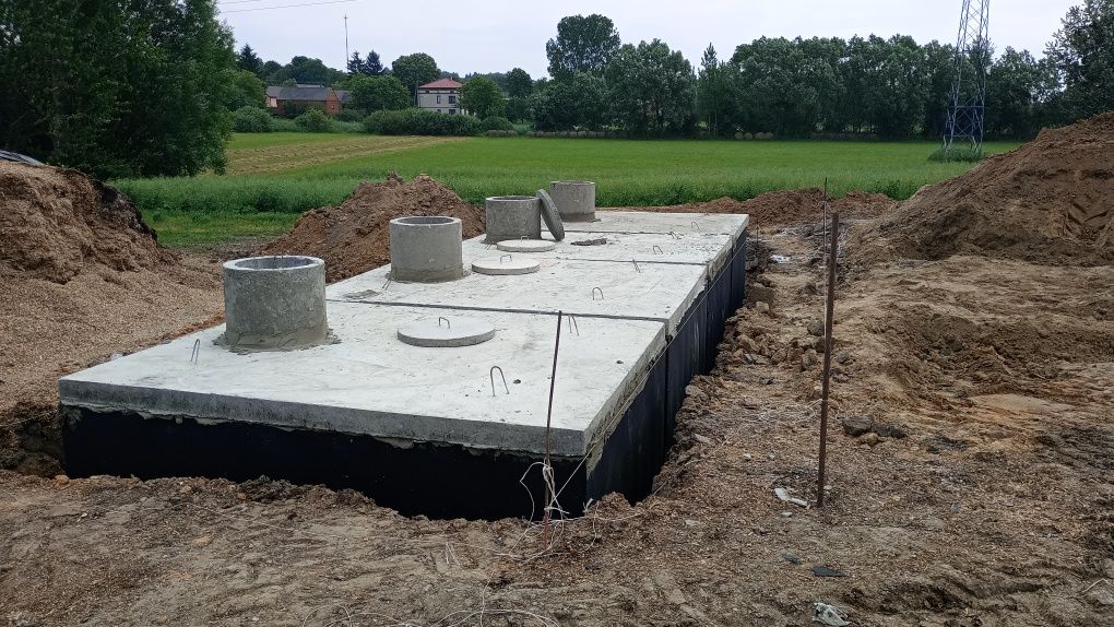 Szambo betonowe 10m3 zbiornik betonowy zbiornik na deszczówkę piwnica