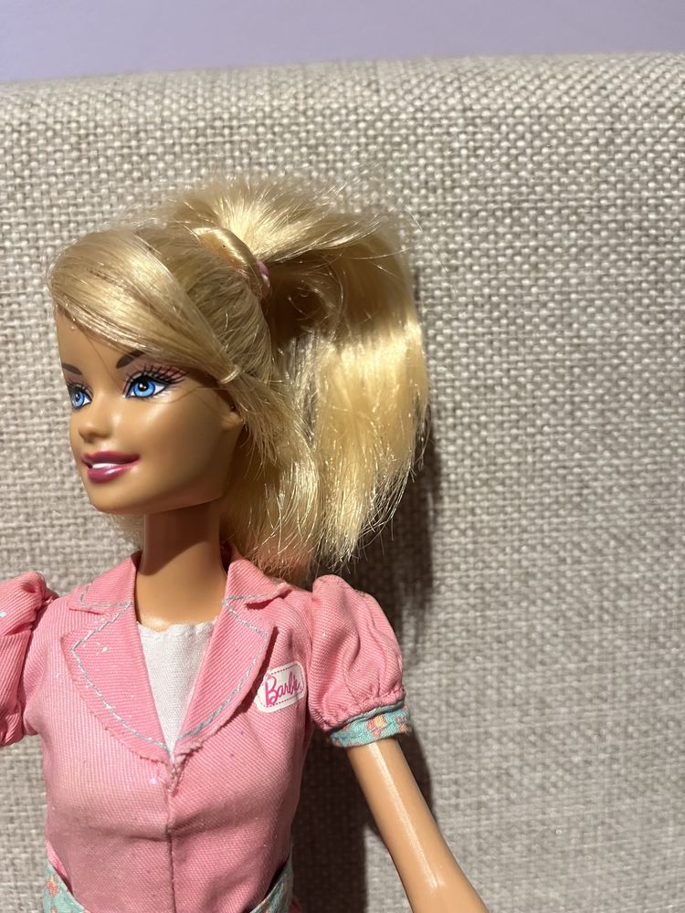 Barbie Weterynarz z pieskiem Yorkiem, lalka Mattel