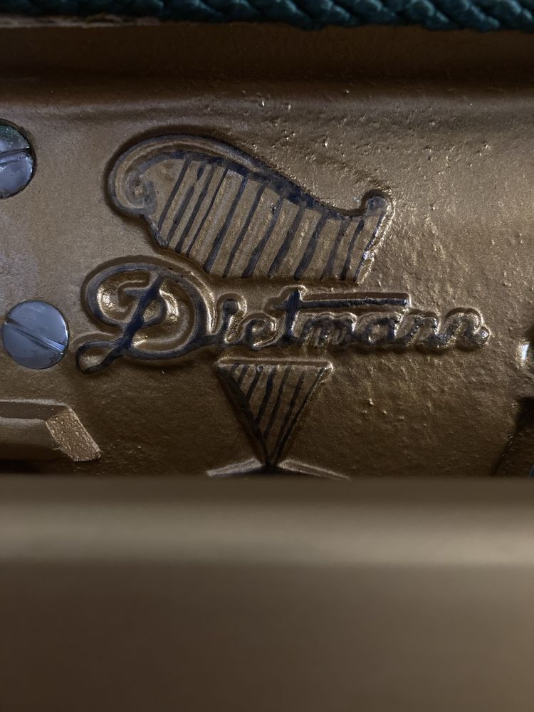 Piano Vertical Dietmann 1903 Original.