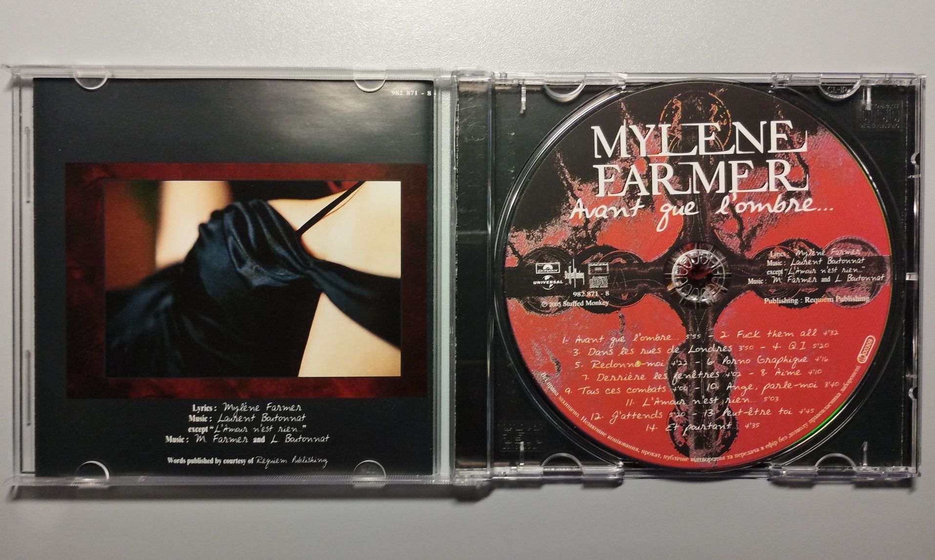 Mylene Farmer - Innamoramento 1999 / Avant que l’ombre 2005