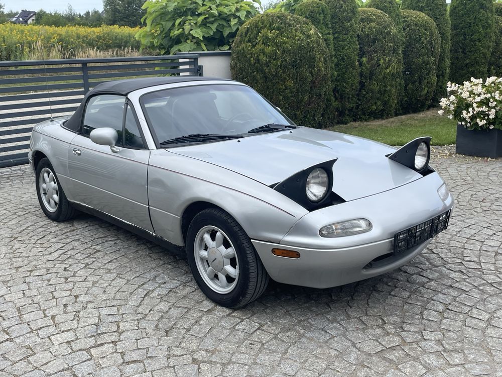 Mazda Mx5 Miata 1990 KLIMA Nowy Dach Niski Przebieg