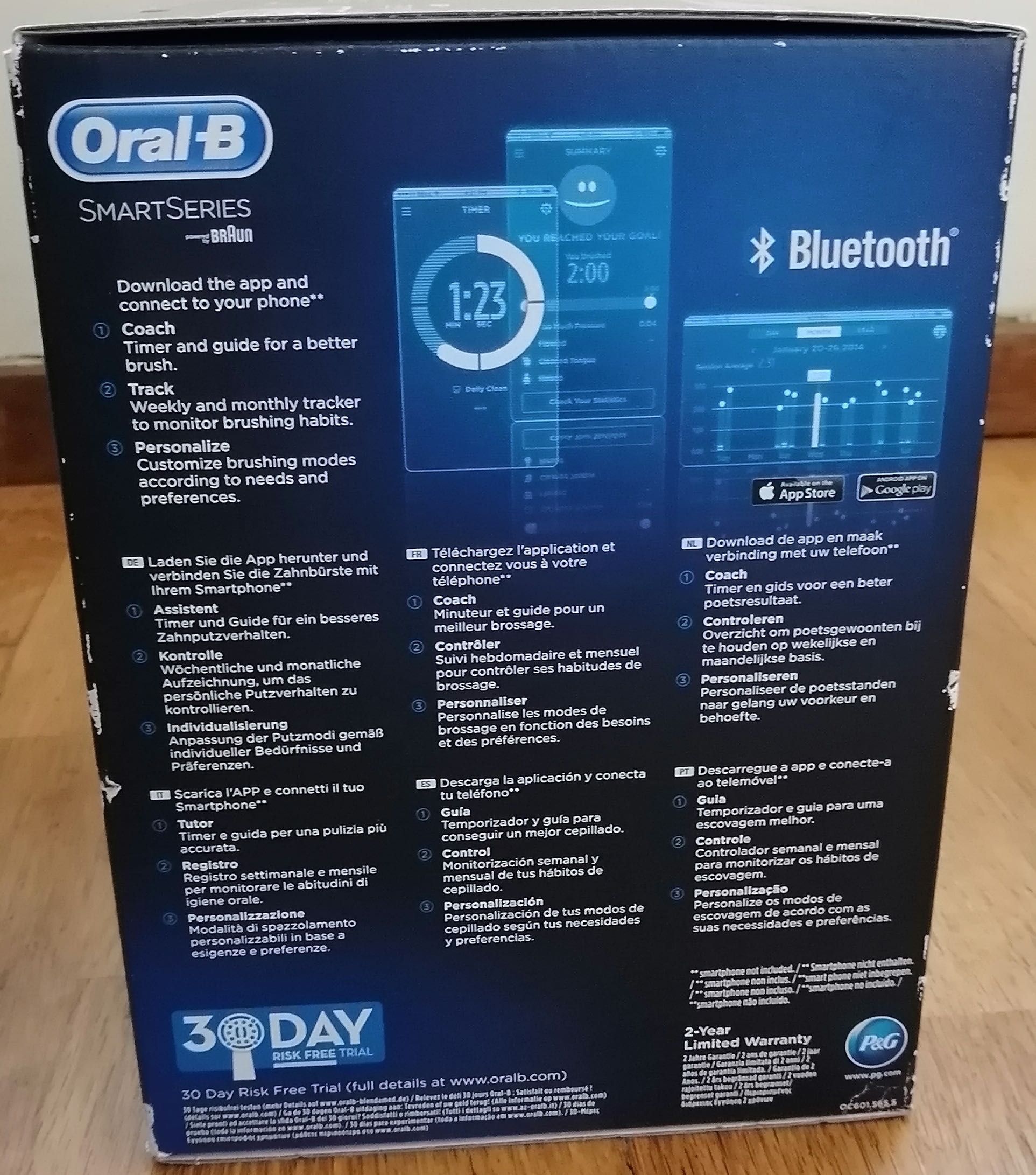 Centro Dental ORAL B Oxyjet +5000- novo, 3 anos de garantia