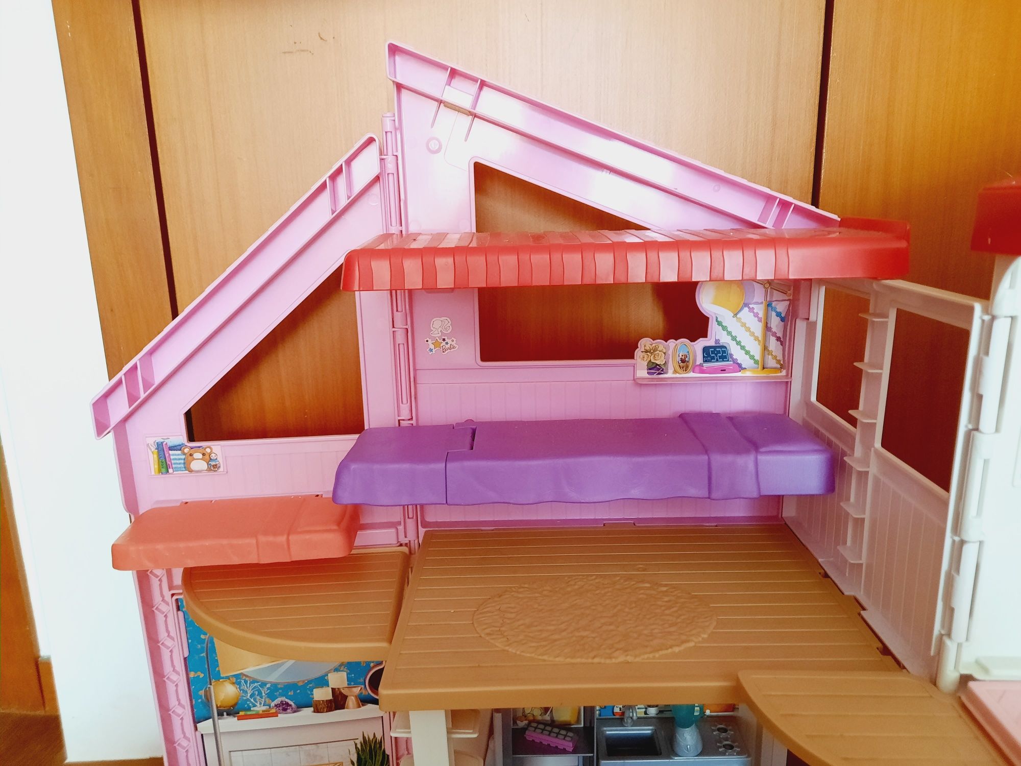 Casa Malibu e carro da Barbie