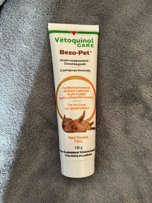 Vetoquinol Bezo-Pet Pasta Odkłaczająca otwarta