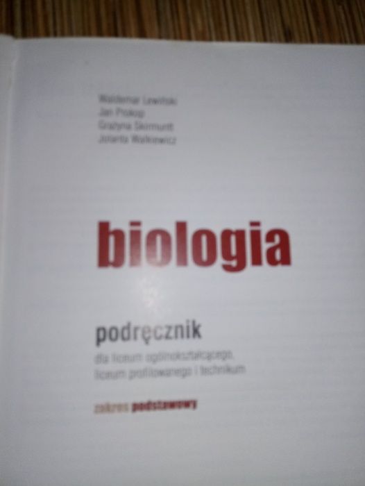 OPERON Biologia 1 Małgorzata Łaszczyca Grażyna Skirmuntt zestaw