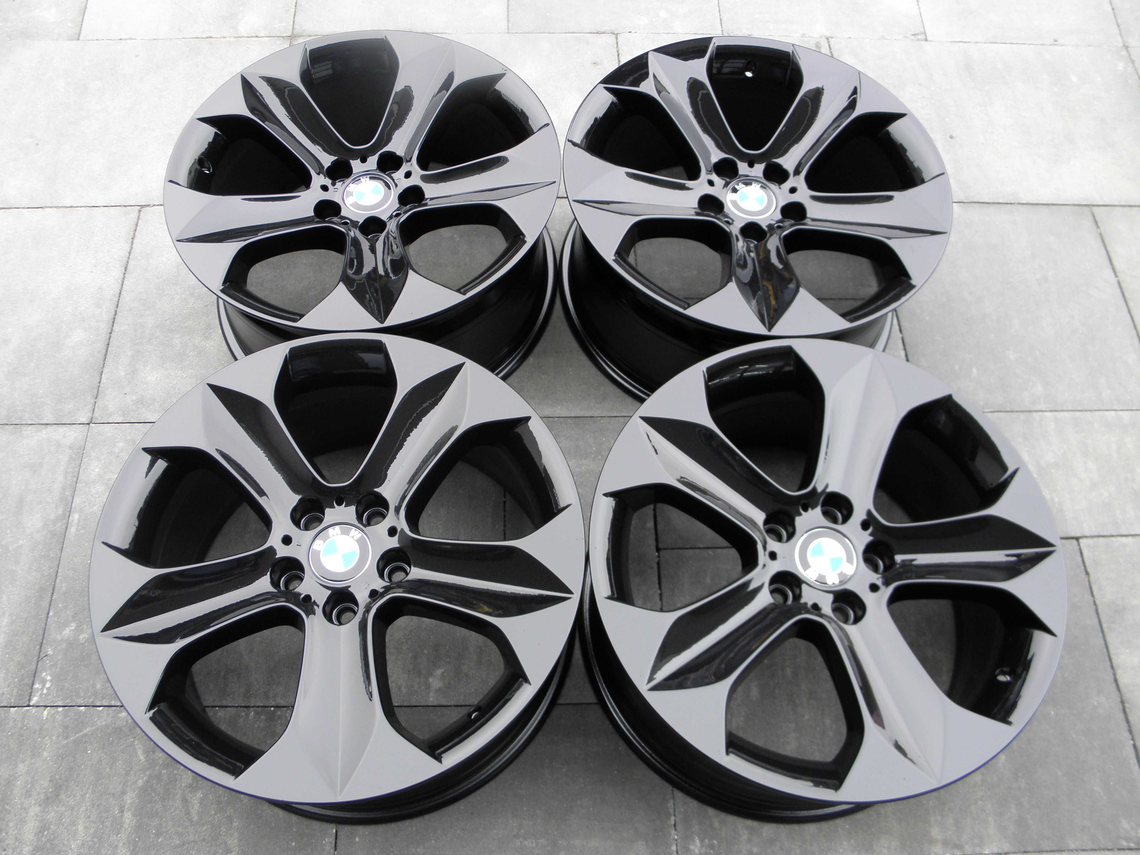 Felgi 19 BMW X6 F16 E71 5x120 ET18 ET48 Styling 232 czarny połysk