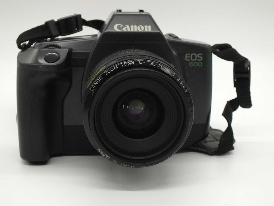 Lustrzanka analogowa Canon eos 600, nowa bateria
