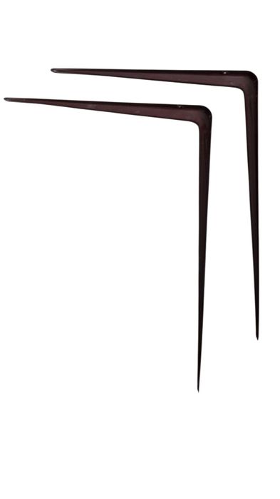 Kątownik stalowy wspornik do półek 450x400 mm. 2sztuki. Nowe