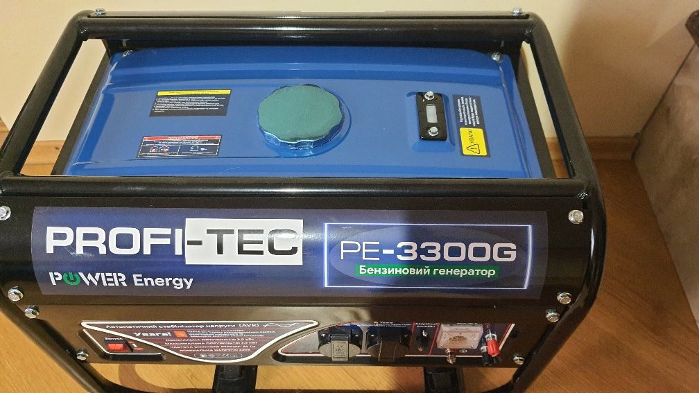 Бензиновий генератора PROFI-TEC PE-3300G