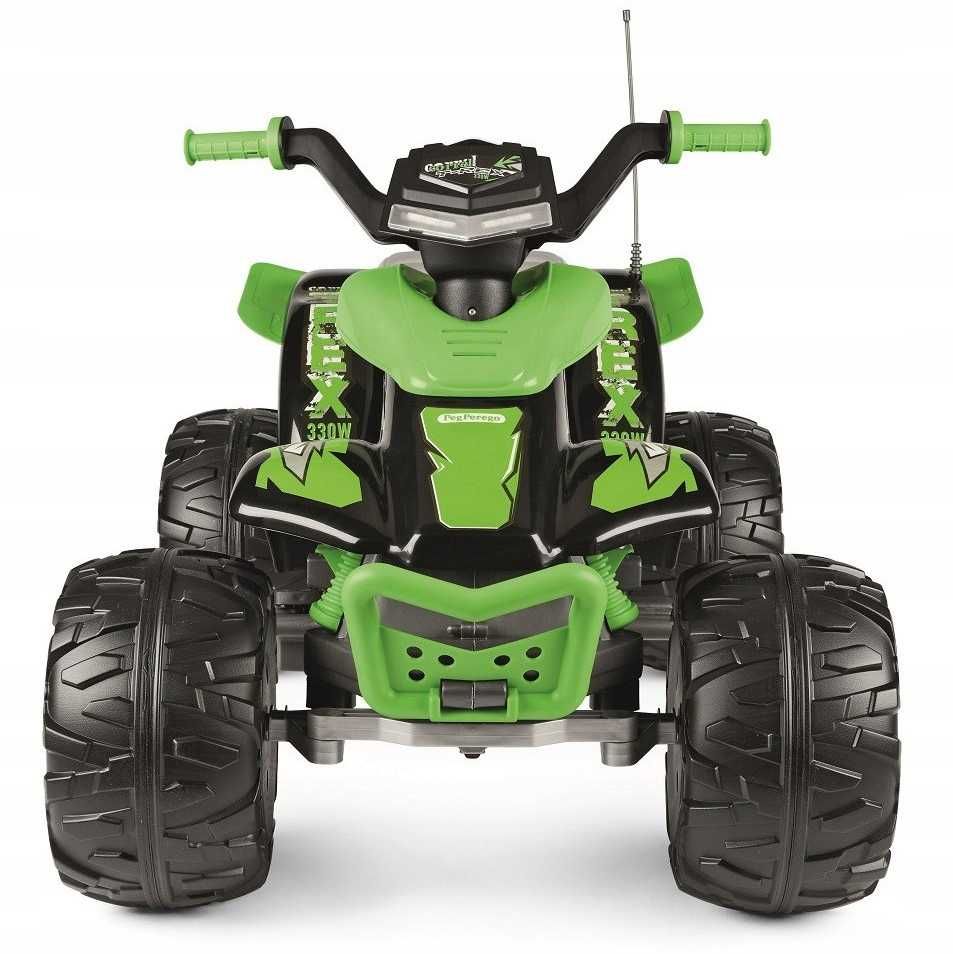 Dziecięcy PEG PEREGO Quad Corral T- REX 330W światło LED
wejście AUX