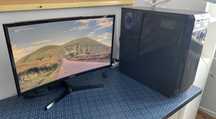 [ZESTAW] Komputer Gamingowy + Monitor + Klawiatura i Myszka