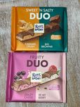 Шоколад Ritter Sport Duo 218 грам 2 види