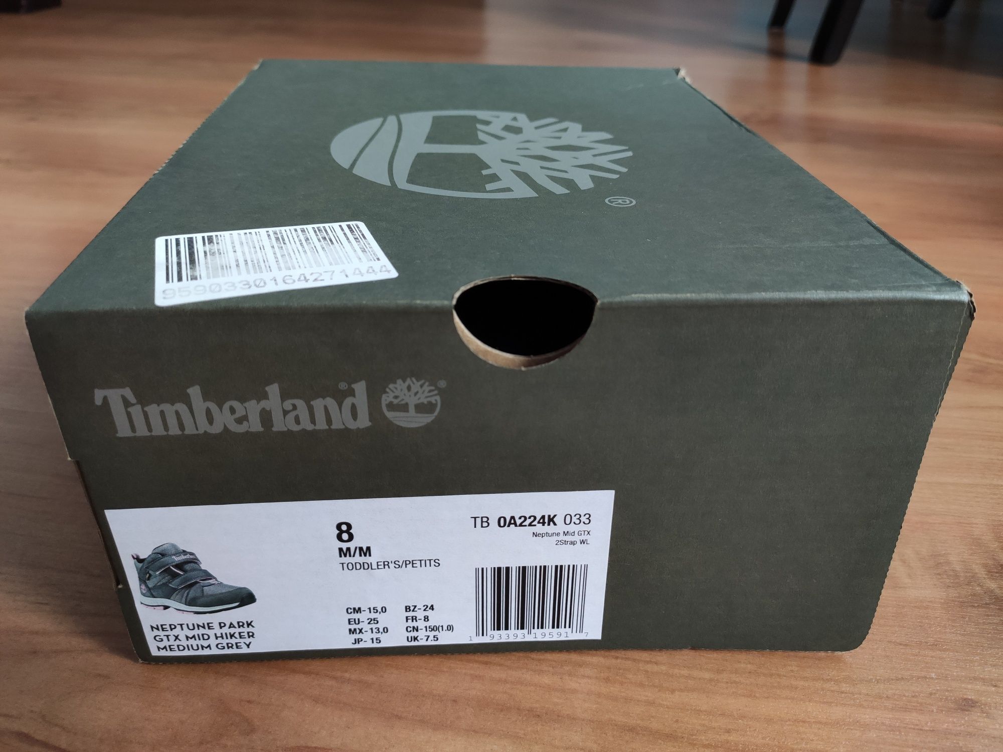 Buty zimowe Timberland Neptune Mid GTX 2Strap WL stan Bdb rozm. 25