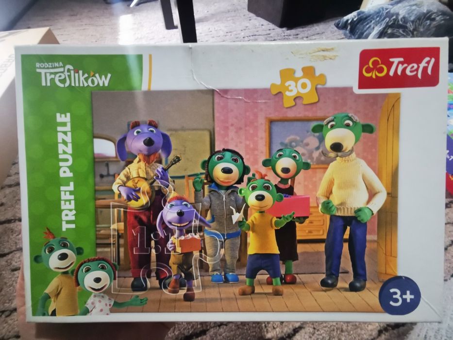 Trefliki puzzle układanka 30 El kompletna trefl