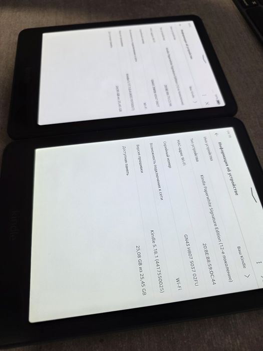 Kindle Paperwhite 2025. 12 покоління. Чорний. Зелений. 32гб. Гарантія