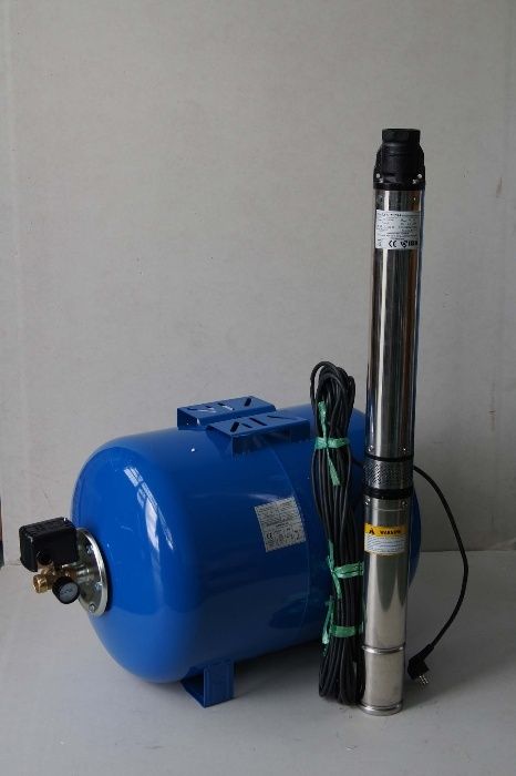 Zestaw hydroforowy 100 l - pompa głębinowa 3,5 SCM 2/18 z kablem