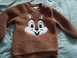 Ciepła bluza rozmiar 92 Chip&Dale Disney