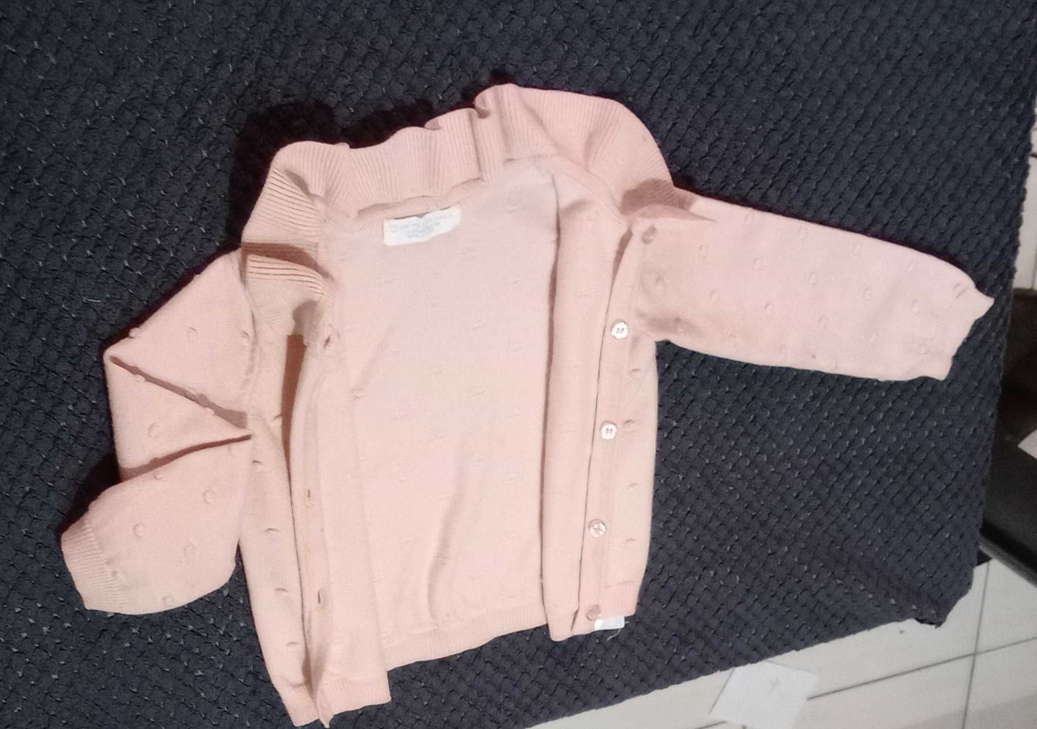 Casaco malha trabalhada relevo 18-24 meses - Gola aos Folhos - Primark