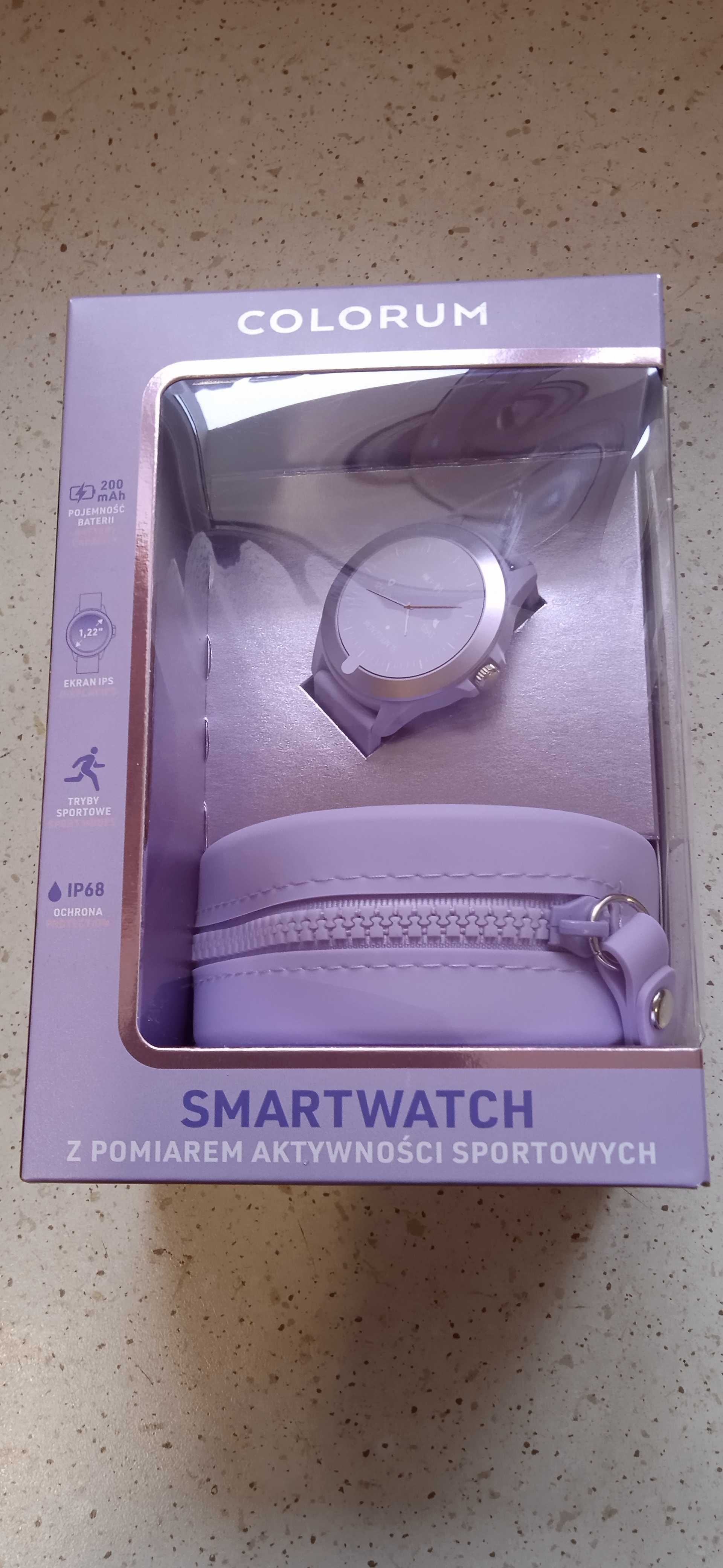 Smartwatch FOREVER Colorum CW-300 xLavenda