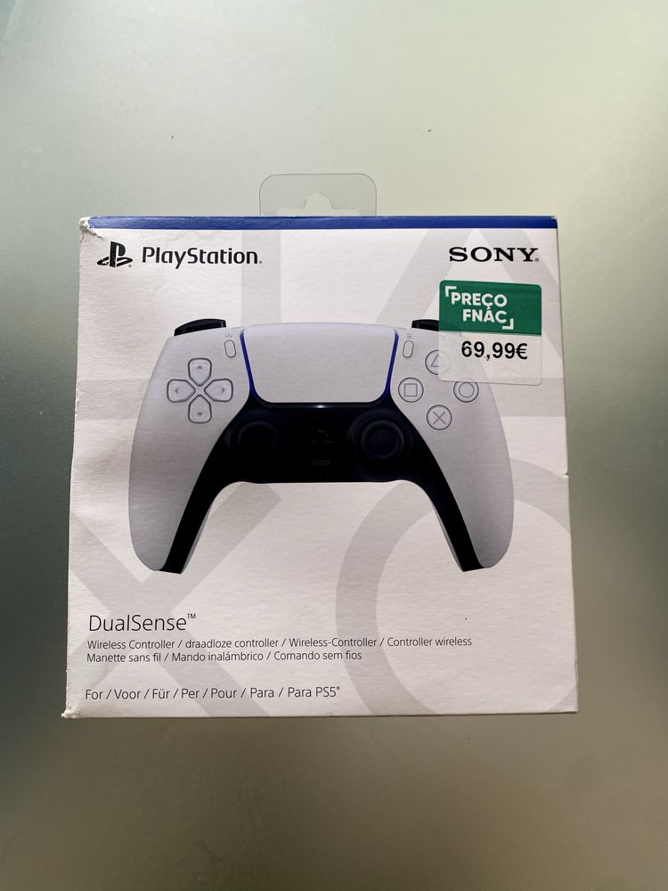 PS5 1T, versão disco ( CD ) + Comando selado + FC 24