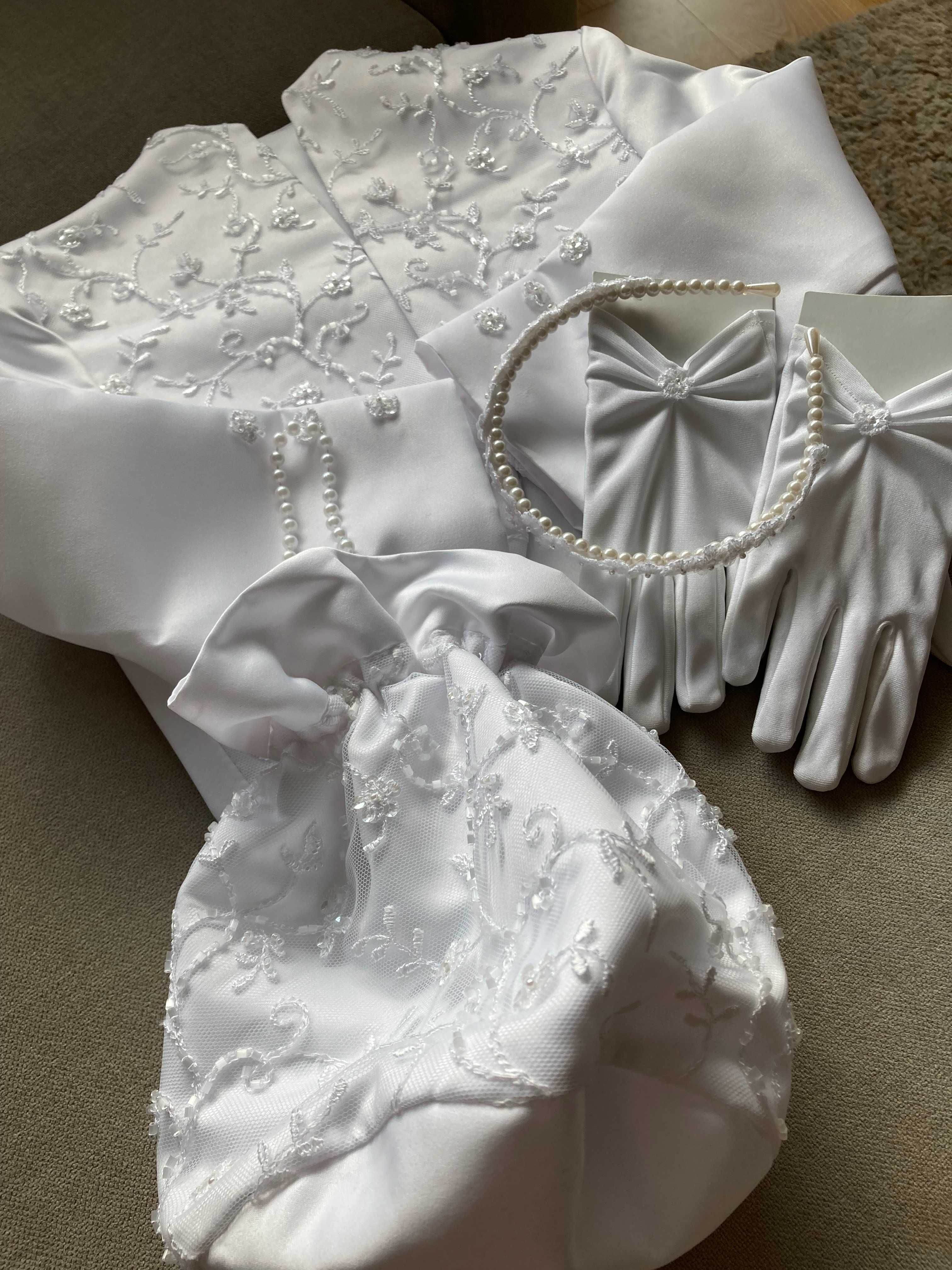 Elegancka sukienka komunijna EP Styl Amelka / Gdańsk